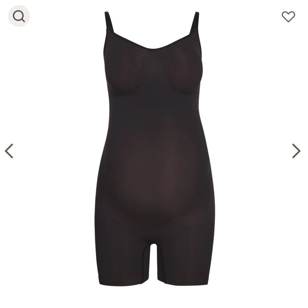 SKIMS maternity body suit